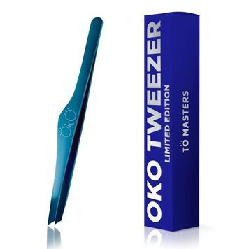 OKO Пінцет для брів (ручне заточення) Blue Magic Premium 0000001583 фото