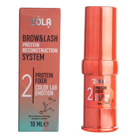 ZOLA Склад для ламінування Color Lab EMOTION 02 Protein Fixer 10мл 0000001361 фото
