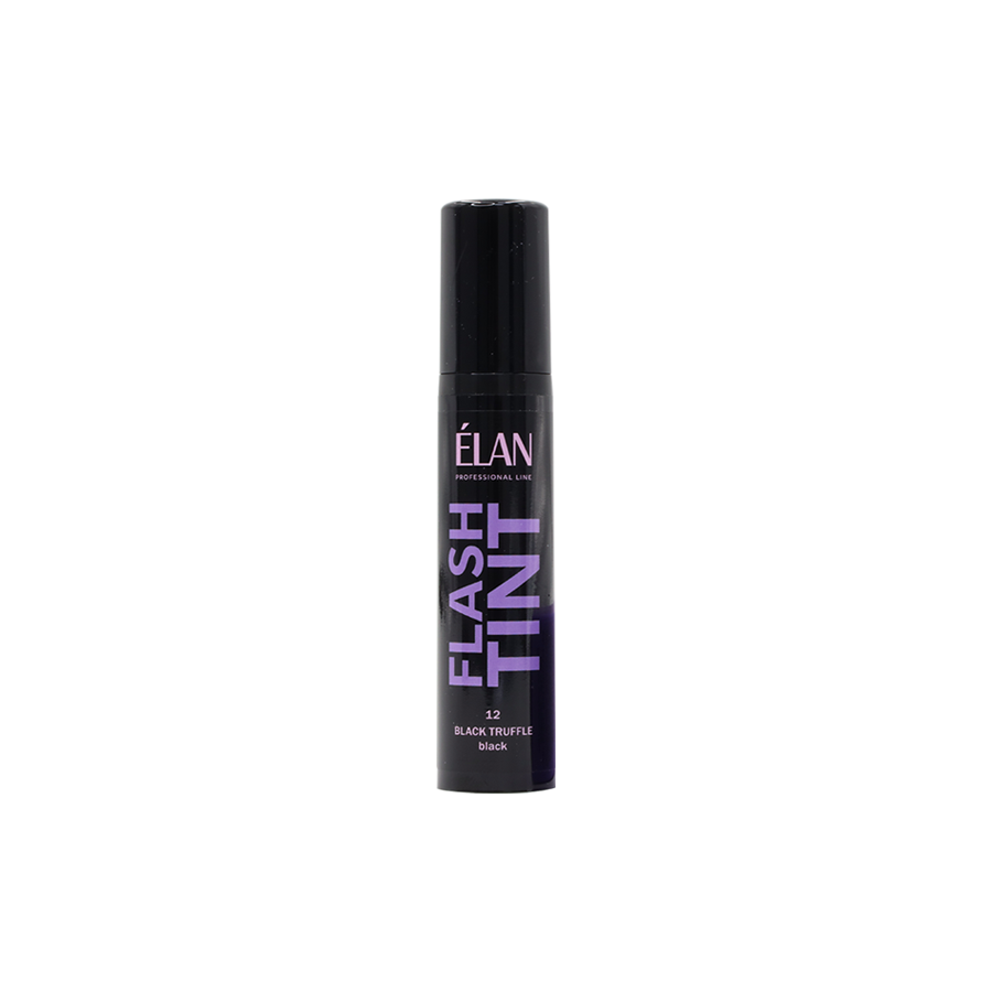 ELAN Система прямого фарбування брів та вій "FLASH TINT" 12 black truffle 10мл 0000001191 фото