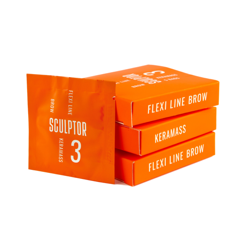 SCULPTOR FLEXI LINE BROW KERAMASS Глибоке відновлення у саше №3 1.5мл 0000001239 фото