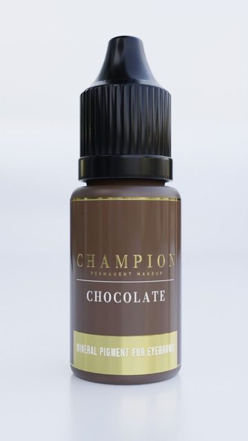 CHAMPION Пігмент мінерал для брів CHOCOLATE 10мл 0000001614 фото