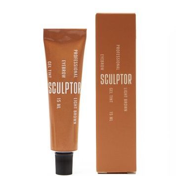 SCULPTOR Гель-фарба для брів LIGHT BROWN 15мл 0000001217 фото