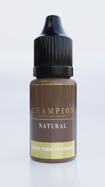 CHAMPION Пігмент мінерал для брів NATURAL 10мл 0000001617 фото