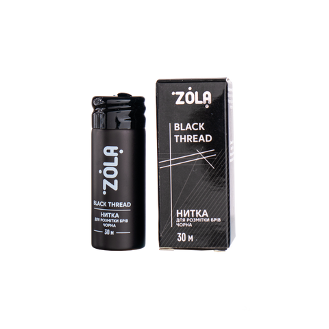 ZOLA Нитка для ескізу 30м, чорна 0000001410 фото
