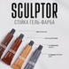 SCULPTOR Гель-фарба для брів WARM BROWN 15мл 0000001218 фото 3