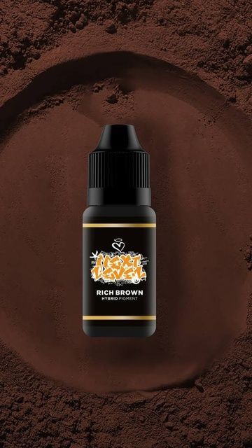 NEXT LEVEL Пігмент гібрид для брів RICH BROWN 5мл 0000001254 фото