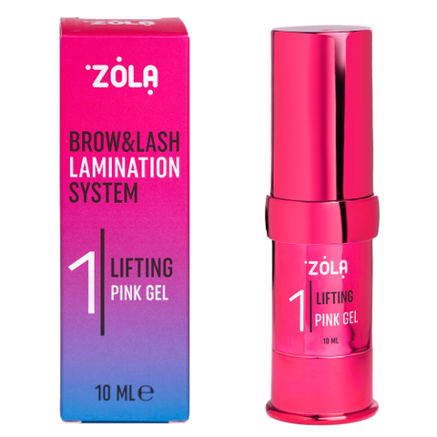 ZOLA Склад для ламінування Color Lab 01 Lifting Pink Gel 10мл 0000001609 фото