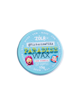 ZOLA Віск для фіксації брів Paradise WAX 15г, хViktorina Vika 0000001126 фото