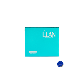 ELAN Фарба для брів відтінок 02 темно-коричневий, сет 5мл+ окисник 0000000173 фото