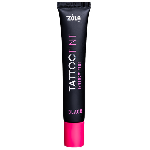 ZOLA Фарба для брів і вій TATTOO TINT Black 15мл 0000001166 фото